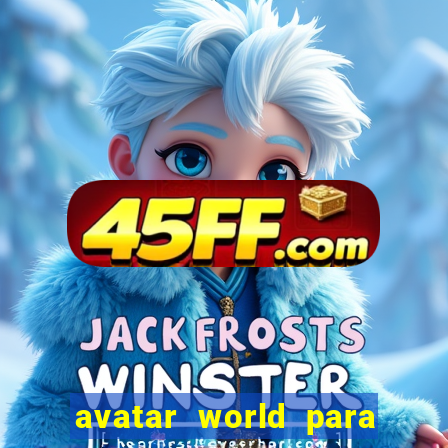 avatar world para colorir e imprimir